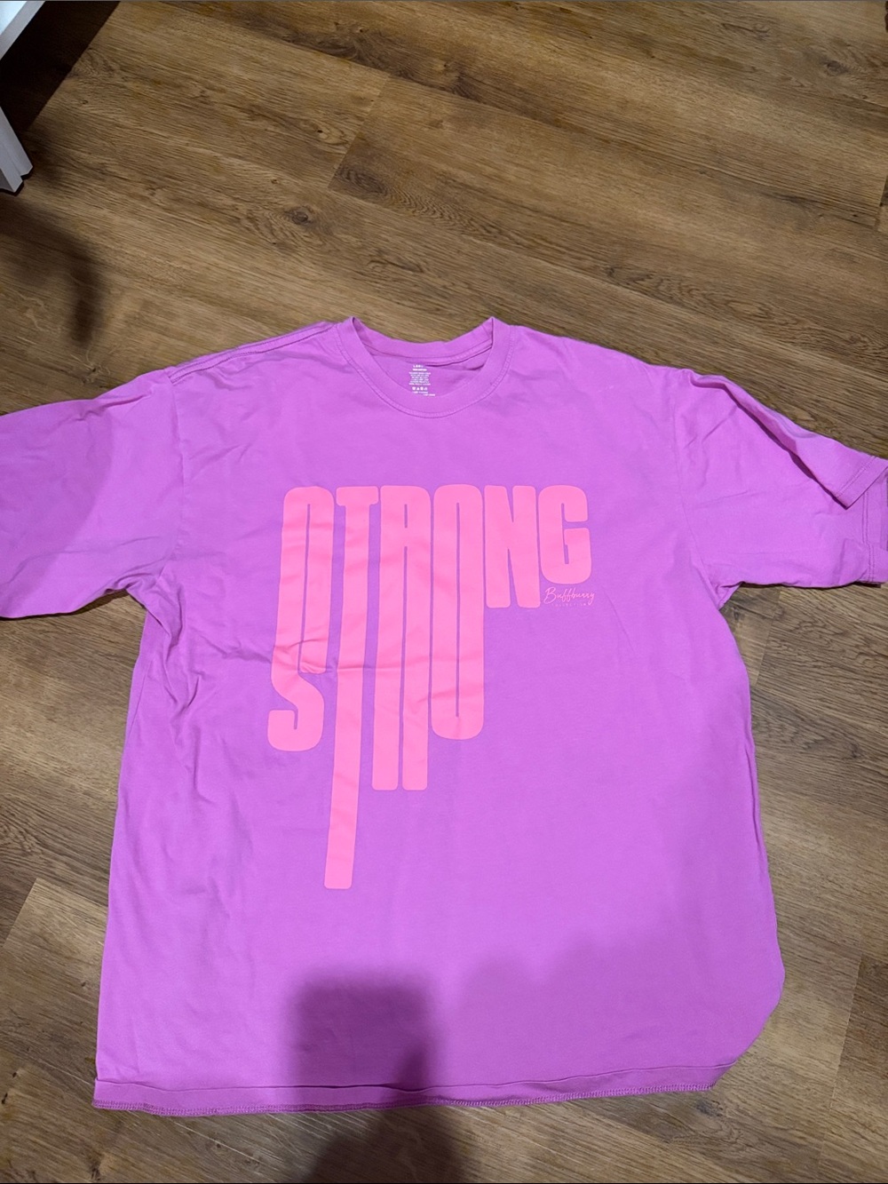 BuffBunny Pink Graphic Short-Sleeve Tee